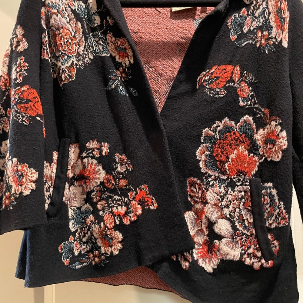 Floral Knit Women's Sweater from Anthropologie